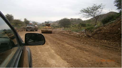 Hajdeh & Makhatah- Rasian- Alhaiajem – Wadi AI Ma’a Rural Road