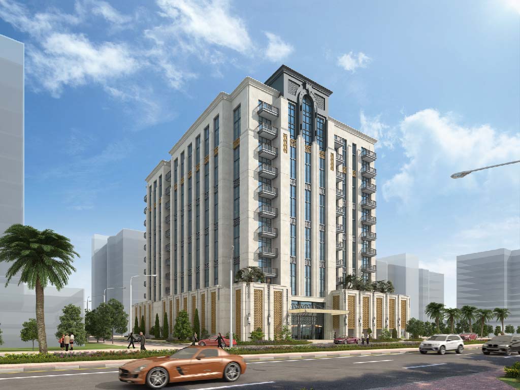 G+P+10 Residential Building in Al Furjan