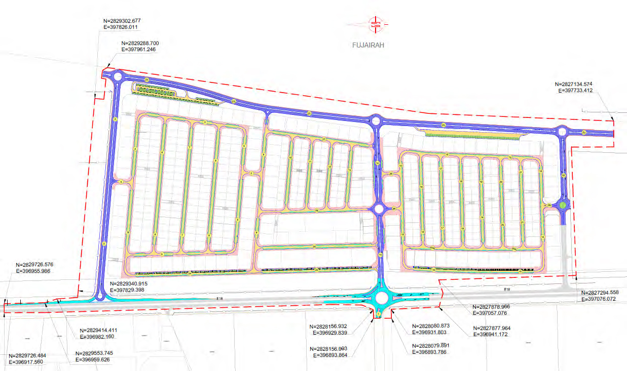 Internal Roads in Seih Al Banna Ras Al Khaimah