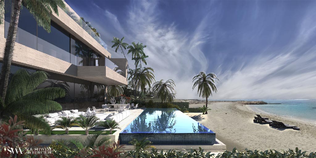 Private Villa (B+G+1+R) on Bulgari Island