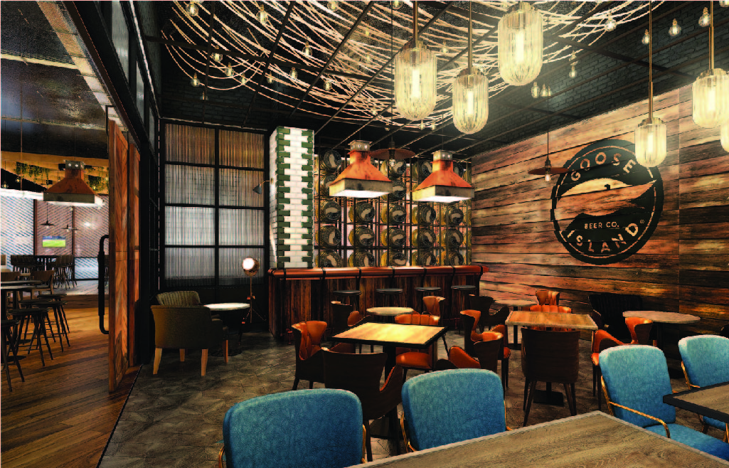 Goose Island Pub at Five Hotel