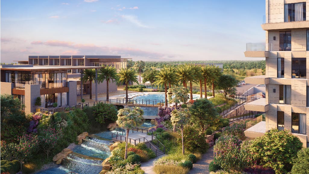 Club House, Studio and Boutique Hotel in Al Barari Development