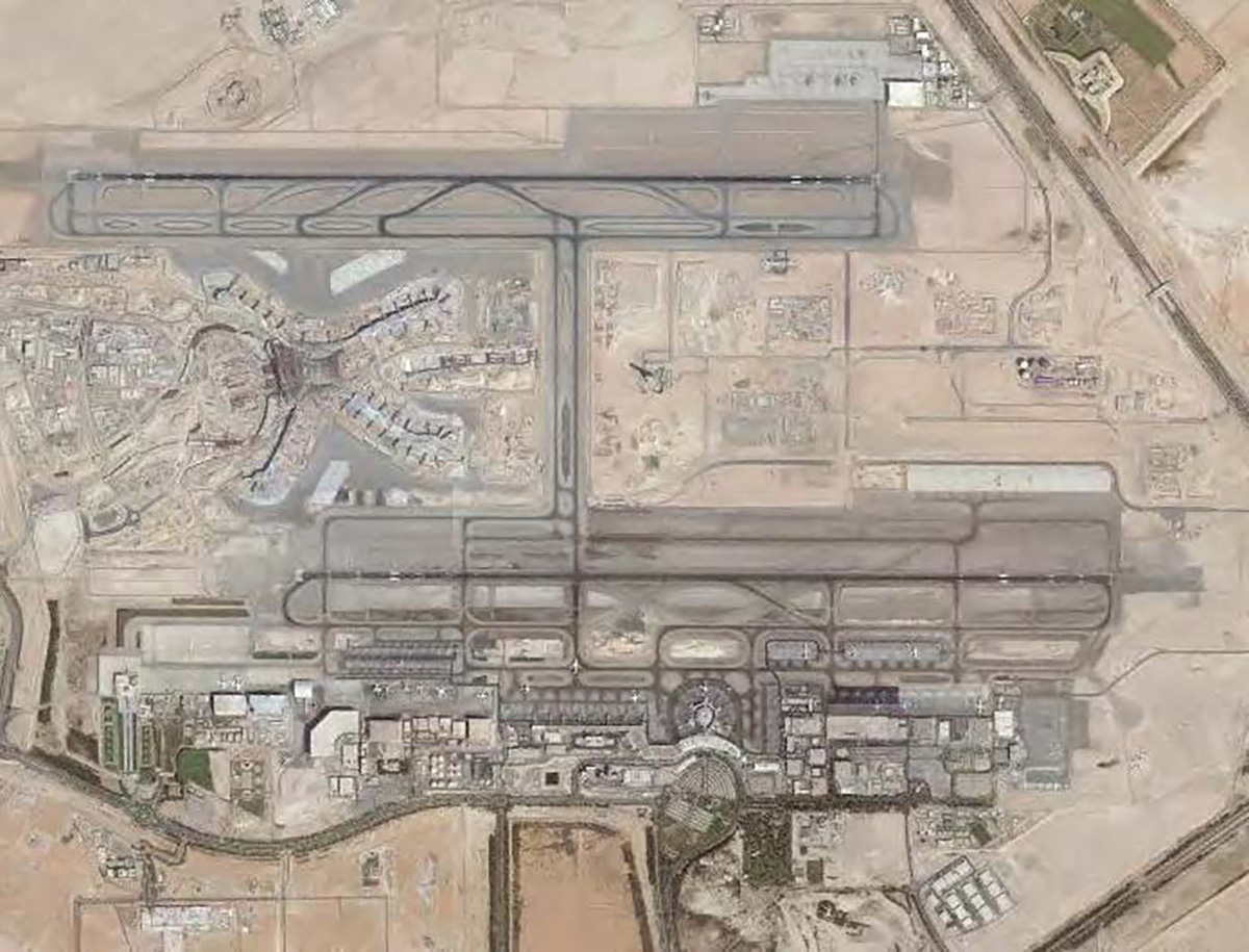 Abu Dhabi International Airport, Project 25 – CAT IIIB, Meteorological Sensors, FMV Roads